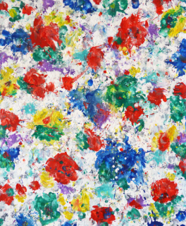Colors 24, 2014, Mischtechnik auf Leinwand, mixed media on canvas, 100 x 80 cm,39,37x 31,49 inches